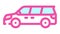 mpv minivan transport color icon animation