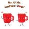 Mr and Ms Coffee Cup