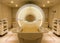 MRI Scanner  or Magnetic resonance imaging scanner machine in Hospital