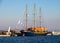 The MS Galileo Docked in Syros