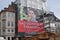 Ms.Mette Frederiksen prime minister on election billboard