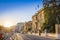 Msida, Malta - Beautiful sunset at the old streets of Msida