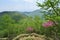 Mt Akagi, view between Mt Kurobi and Mt Komagatake