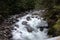 Mt. Baker river at the falls in maplefalls washington