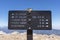 Mt Baldy Trail Sign