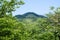 Mt. Daimonji of fresh verdure near Ginkakuji-michi, Kyoto, Japan