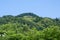 Mt. Daimonji of fresh verdure near Ginkakuji-michi, Kyoto, Japan