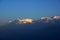 Mt. Dhaulagiri massif with sunrise on himalaya rang mountain in the morning seen from Poon Hill, Nepal