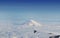 Mt Fuji above the clouds