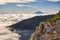 Mt. Fuji above the clouds, view from Mt. Kita-dake.