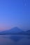Mt Fuji at Blue moment