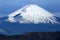 Mt. Fuji, closeup with snow