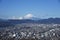 Mt.Fuji covered with snow