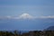 Mt. Fuji of the crown snow