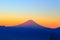 Mt. Fuji at dawn