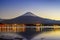 Mt. Fuji at Dusk