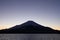 Mt. Fuji at evening