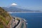 Mt. Fuji and Expressway