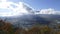 Mt. Fuji with fall colors in Japan