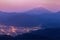 Mt.Fuji and Kofu city