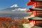 Mt. Fuji and Pagoda