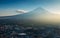 Mt. Fuji viewed from Kawaguchiko Tenjoyama Park