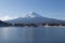 Mt.Fuji in winter, Japan