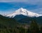 Mt Hood from Lolo Pass in Oregon 2