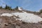 Mt. Hood and skiing trail