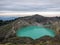 Mt Kelimutu`s bright blue volcanic lake, mysterious and popular. Moni, flores, Indonesia