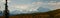 Mt McKinley in Denali National Park Panorama