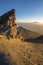 Mt Meru & Kilimanjaro at sunrise.