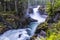 Mt Rainier Nickel Creek Silver Falls  Water falls Shot by low Speed shutter