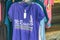 MT RAINIER, WA - AUGUST 16, 2017: Shirts on a souvenir shop. Mt