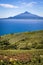 Mt. Rishiri Viewed from Rebun Island, Japan