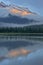 Mt Rundle reflection in Vermillion Lakes