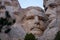 Mt Rushmore `Teddy` Roosevelt and Abraham Lincoln
