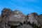 Mt Rushmore Under Blue Skies in Summer
