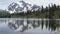 mt shuksan and picture lake in washington state