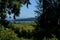 Mt St Helens as seen from the lower Visitor`s Center