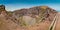 Mt Vesuvius crater panorama, Naples, Campania, Italy