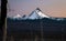 Mt. Washington and the Three Sisters at Dusk, central Oregon, USA