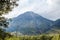 Mt.Yake-dake with Taisho Pond Taishoike was formed in 1915,