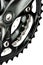 MTB crankset with chain