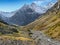 Muande valley in Ecrins national park, France