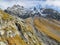 Muande valley and Muande lake in Ecrins national park, France