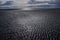 Mud flat patterns at low tide