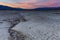 Mud Flow Sunset Death Valley