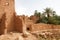 Mud houses berber village ruins