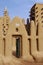 A mud mosque in a Dogon village